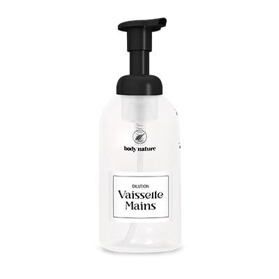 Flacon économique pour le Vaisselle Mains : transforme les liquides en mousse