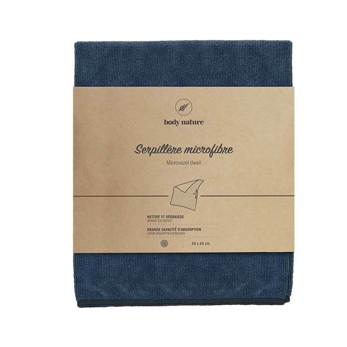 Serpillère microfibre qui nettoie, dégraisse, absorbe et fait briller les sols