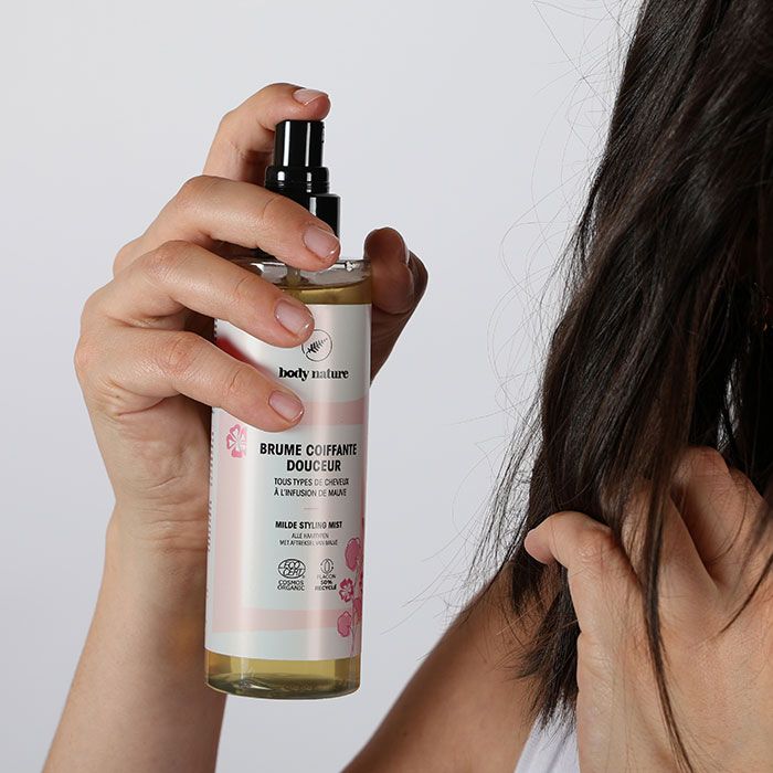Brume coiffante anti-frisottis