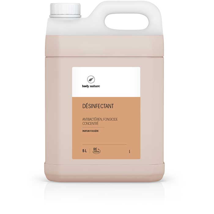 Bib de 5L d'un désinfectant senteur fougère pour toutes les surfaces de la maison