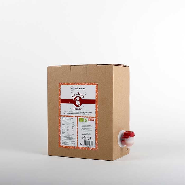 Bib de jus de raison du Domaine Body Nature