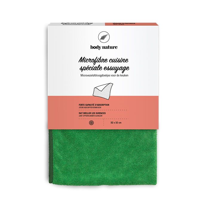 Microfibre spéciale pour essuyer les surfaces de la cuisine