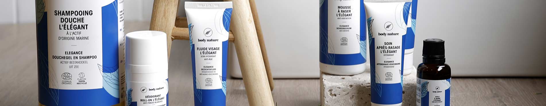 Gamme de produits pour homme