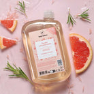 Pinpack de la douche Rafraichissante aux extrait de Pamplemousse rose et eau florale de Romarin