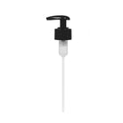 Pompe noire compatible avec un flacon rechargeable Body Nature