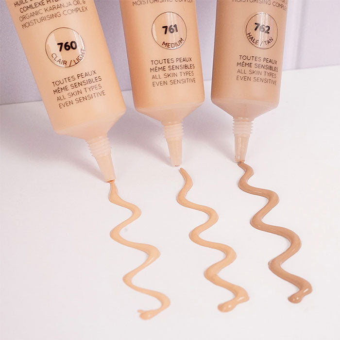 3 teintes de bb crèmes