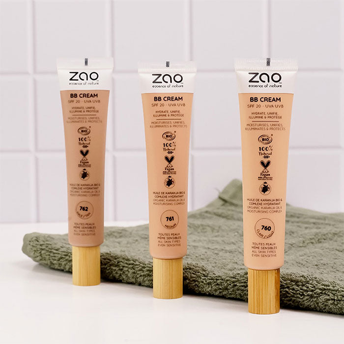 3 teintes de bb crèmes