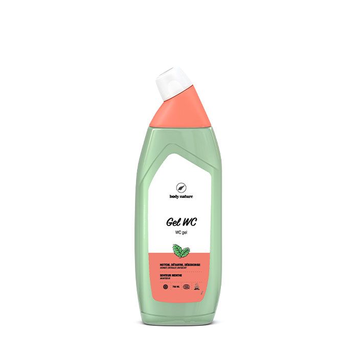 Nettoyant détartrant pour des toilettes saines. Senteur Menthe en format 750ml.